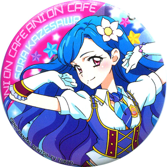 Sora Kazesawa Aikatsu! Series x AniON Station Music Cafe Happy Halloween Magnet Button 6 [USED]