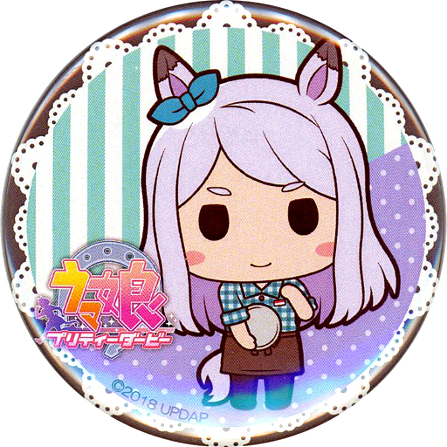 Mejiro McQueen Uma Musume Pretty Derby SWEETS PARADISE Trading Button [USED]