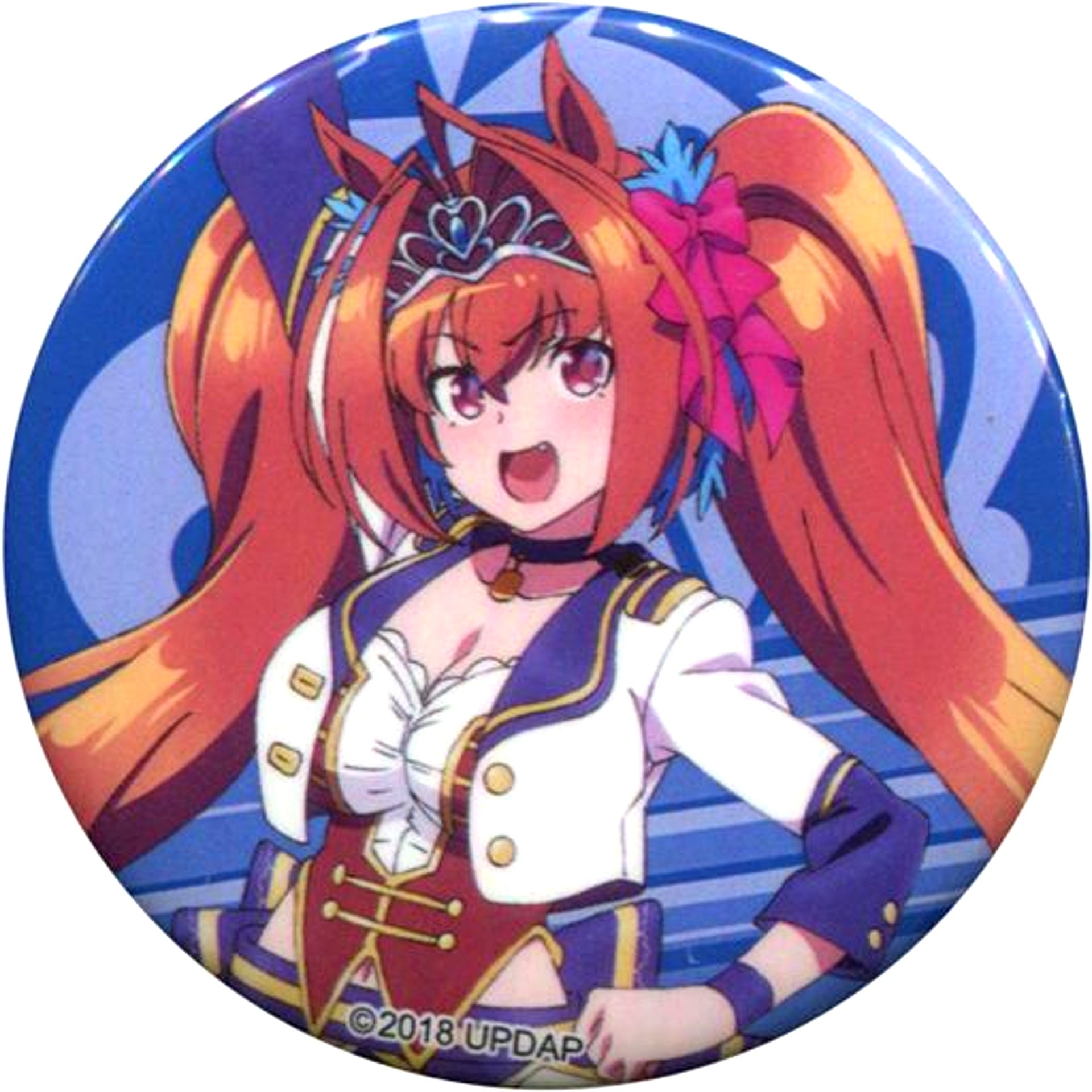 Daiwa Scarlet Uma Musume Pretty Derby Trading Button 2nd EVENT Sound Fanfare! [USED]