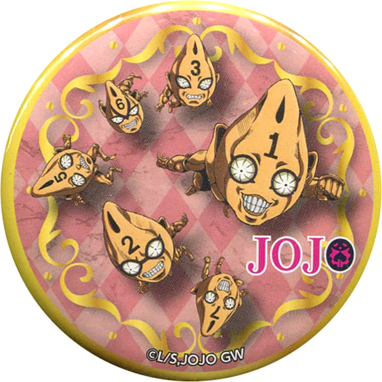Sex Pistols JoJo's Bizarre Adventure Part 5: Golden Wind Random Button Lumine Limited [USED]