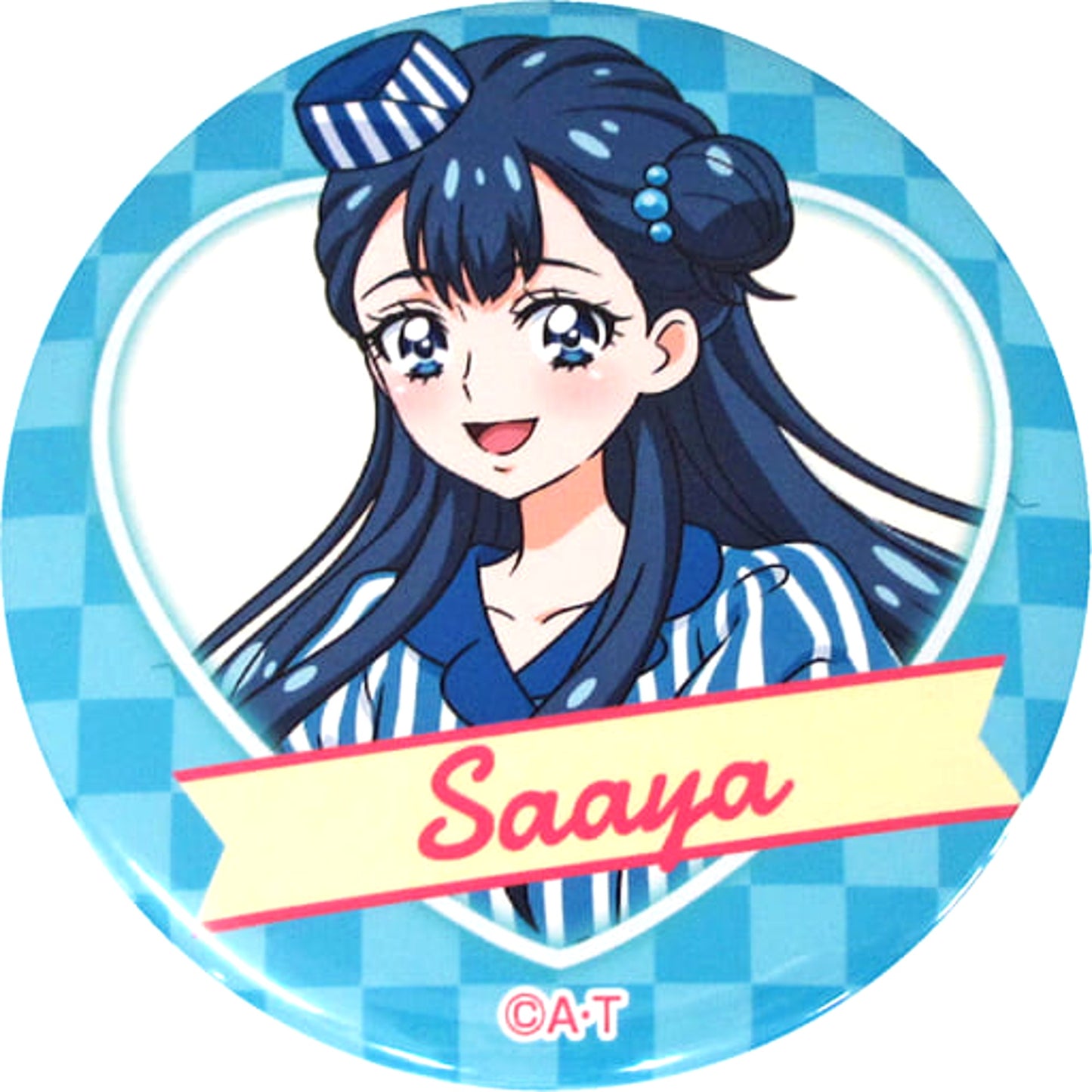 Pretty Cure Yakushiji Saaya Blind Packaged Can Badge Cafe: Cheerful Diner Limited Buttons [USED]
