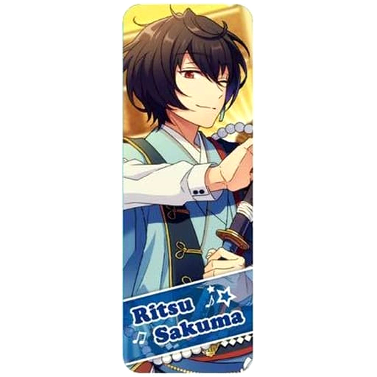 Ensemble Stars! Ritsu Sakuma Long Can Badge Collection 9 Buttons [USED]