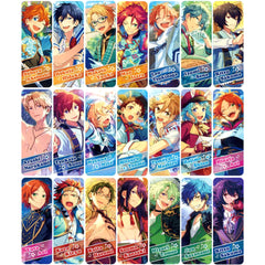 Ensemble Stars! Leo Tsukinaga & Others Long Can Badge Collection 9 All 20 Types Set & Box Purchase Privilege Buttons [USED]