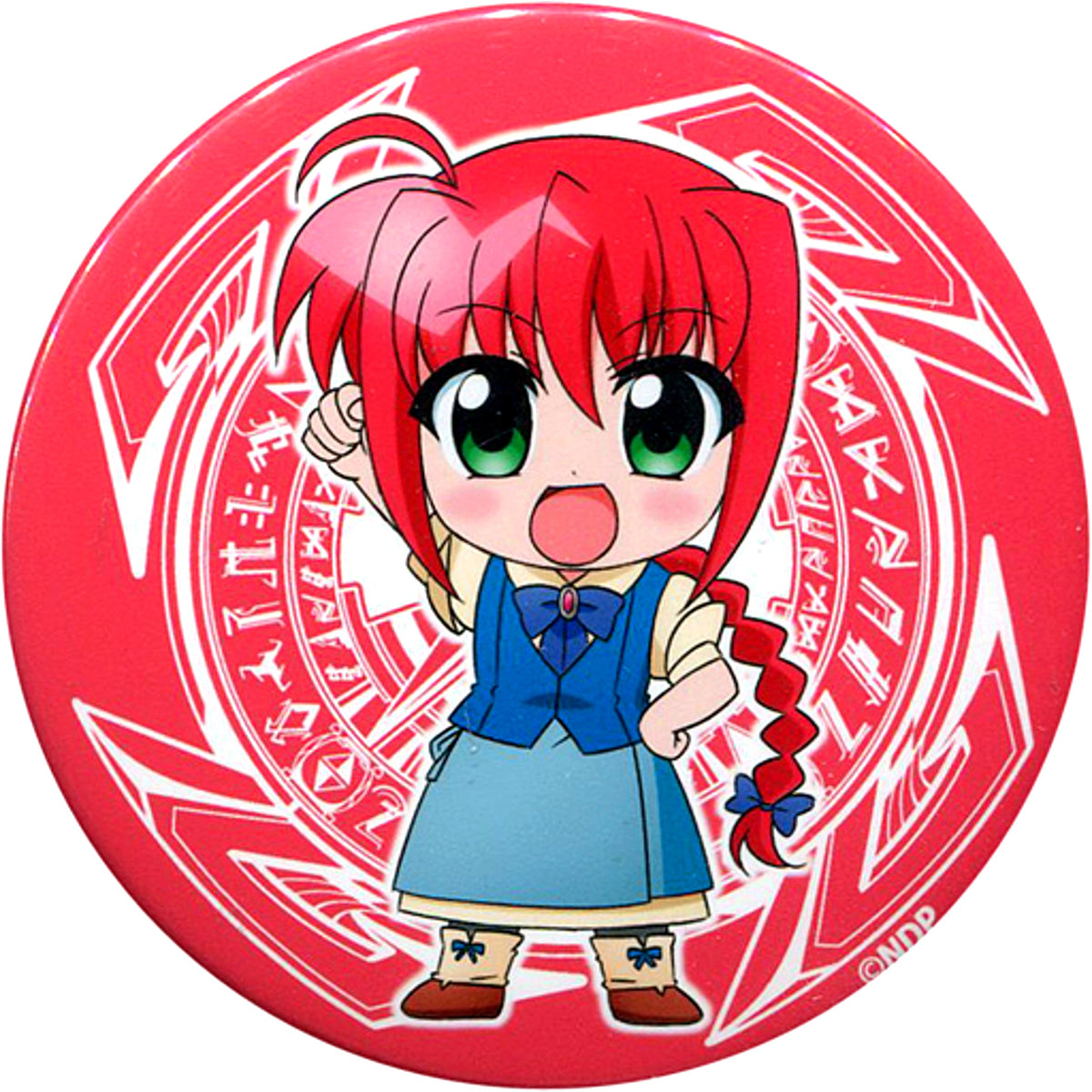 Amitie Florian Magical Girl Lyrical Nanoha Detonation Trading Button Theater Limited [USED]
