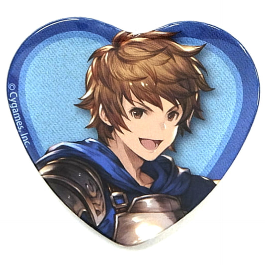 Granblue Fantasy Gran Heart-Shaped Button CyStore Akihabara Carnival Limited Buttons [USED]