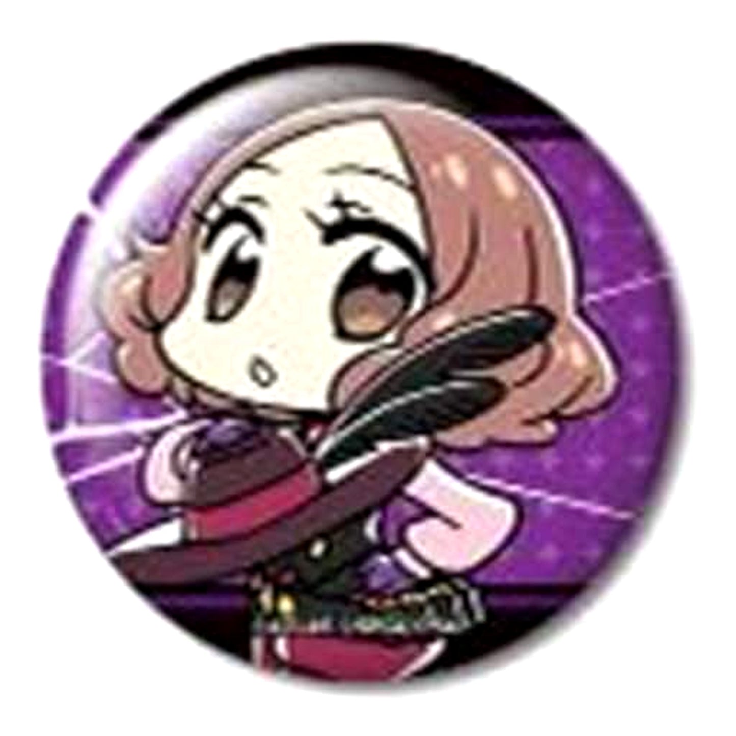 Persona 5: The Animation Haru Okumura Trading Can Badge Buttons [USED]