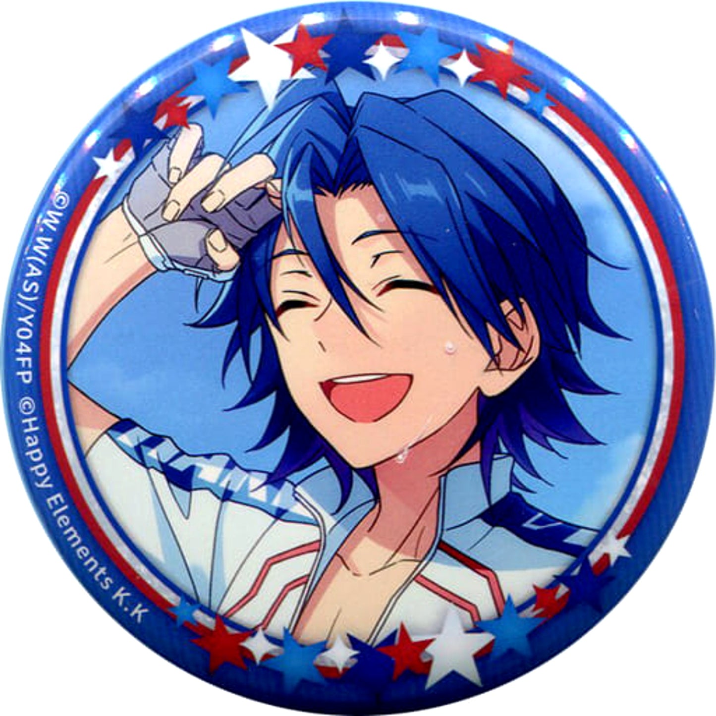 Ensemble Stars! x Yowamushi Pedal Manami Sangaku Smile Blind Packaged Button animate Girls Festival 2018 Limited [USED]
