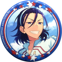 Ensemble Stars! x Yowamushi Pedal Todo Jinpachi Eyes Open Blind Packaged Can Badge animate Girls Festival 2018 Limited Buttons [USED]