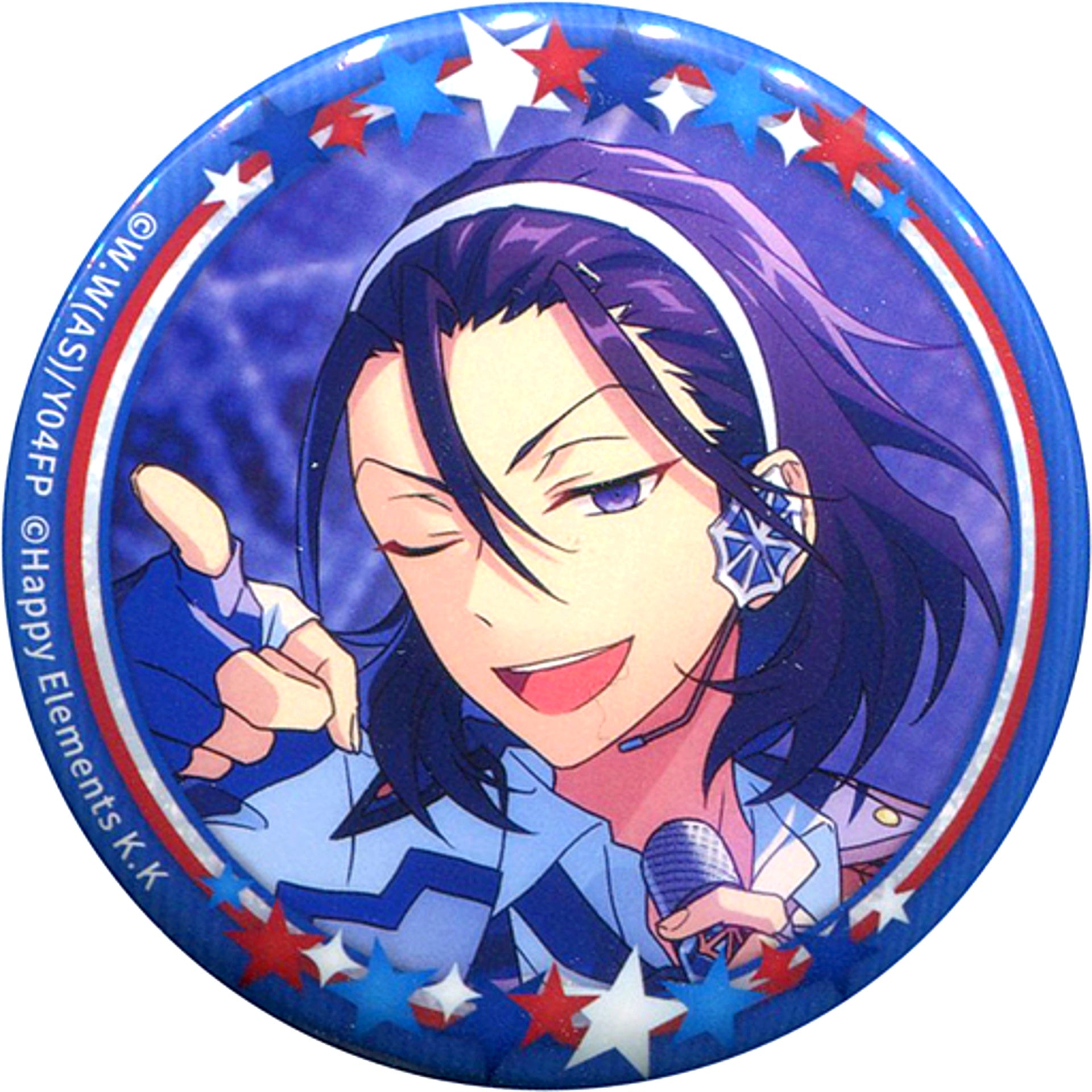 Jinpachi Todo - Wink Ensemble Stars x Yowamushi Pedal Blind Badge Animate Girls Festival 2018 Goods [USED]