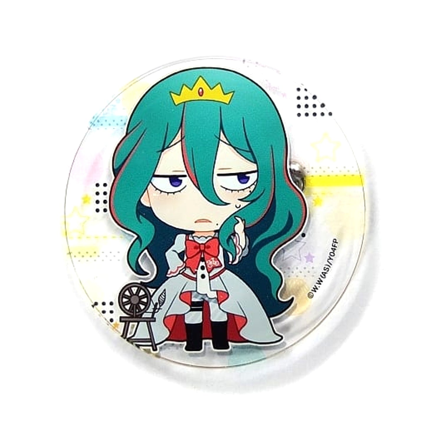 Yowamushi Pedal Glory Line Yusuke Makishima Fortune Acrylic Badge Melchara Ver. Buttons [USED]