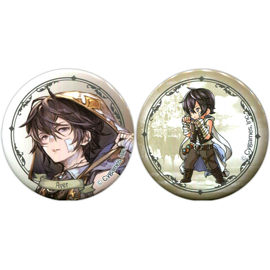 Ayer Granblue Fantasy Button Set of 2 Atari Kuji [USED]