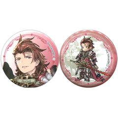 Granblue Fantasy Percival Atari Kuji Can Badge Set Set of 2 Buttons [USED]