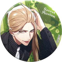 Collar x Malice Kageyuki Shiraishi Natural Proportions Random Can Badge Secret Mission Limited Buttons [USED]