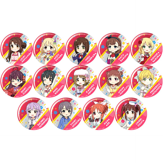 Set of 14 Idolmaster Cinderella Girls Theater Character Button Collection Cute Vol.2 [USED]