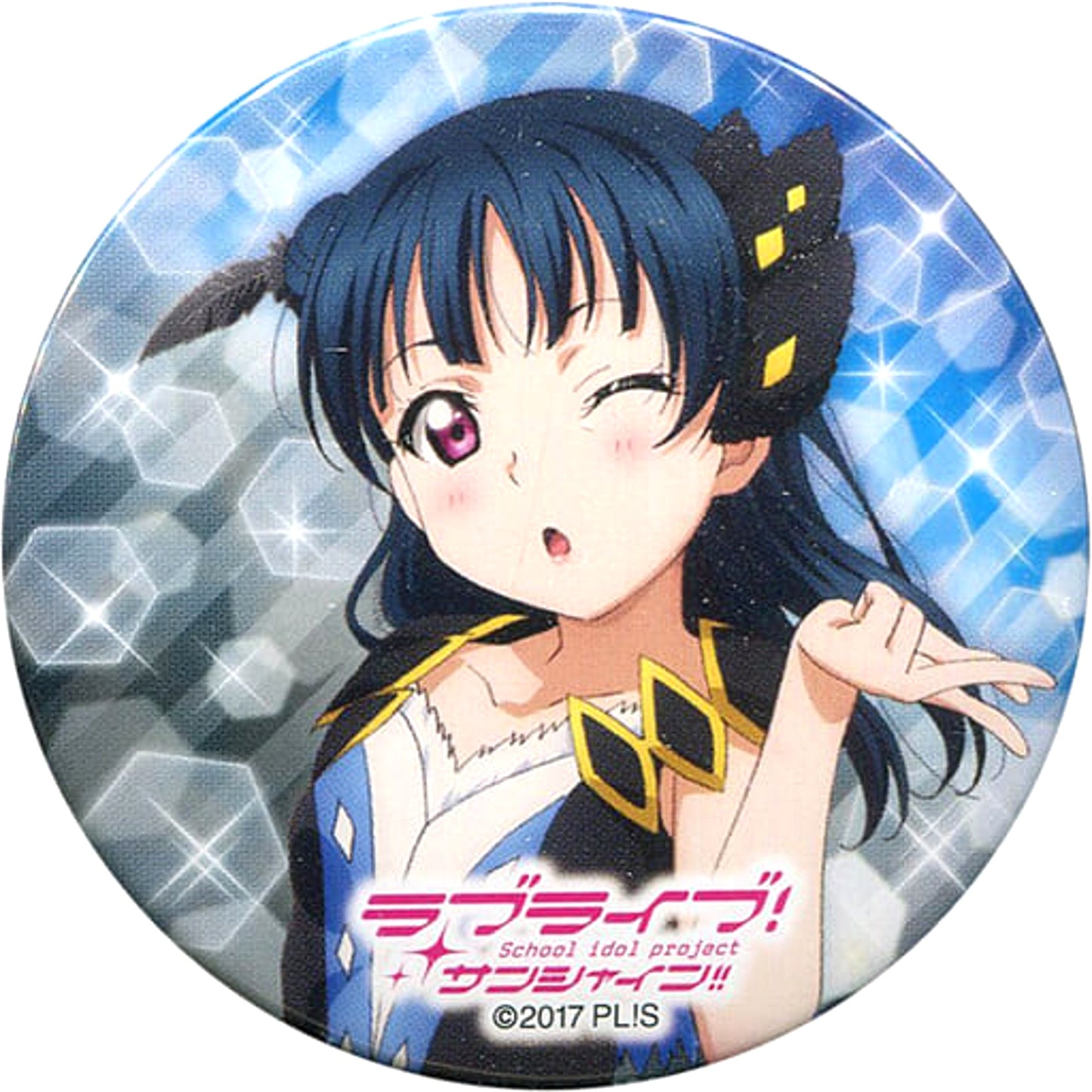 Yoshiko Tsushima Love Live! Sunshine!! Button Aqours 4th Lovelive! Sailing to the Sunshine Limited [USED]