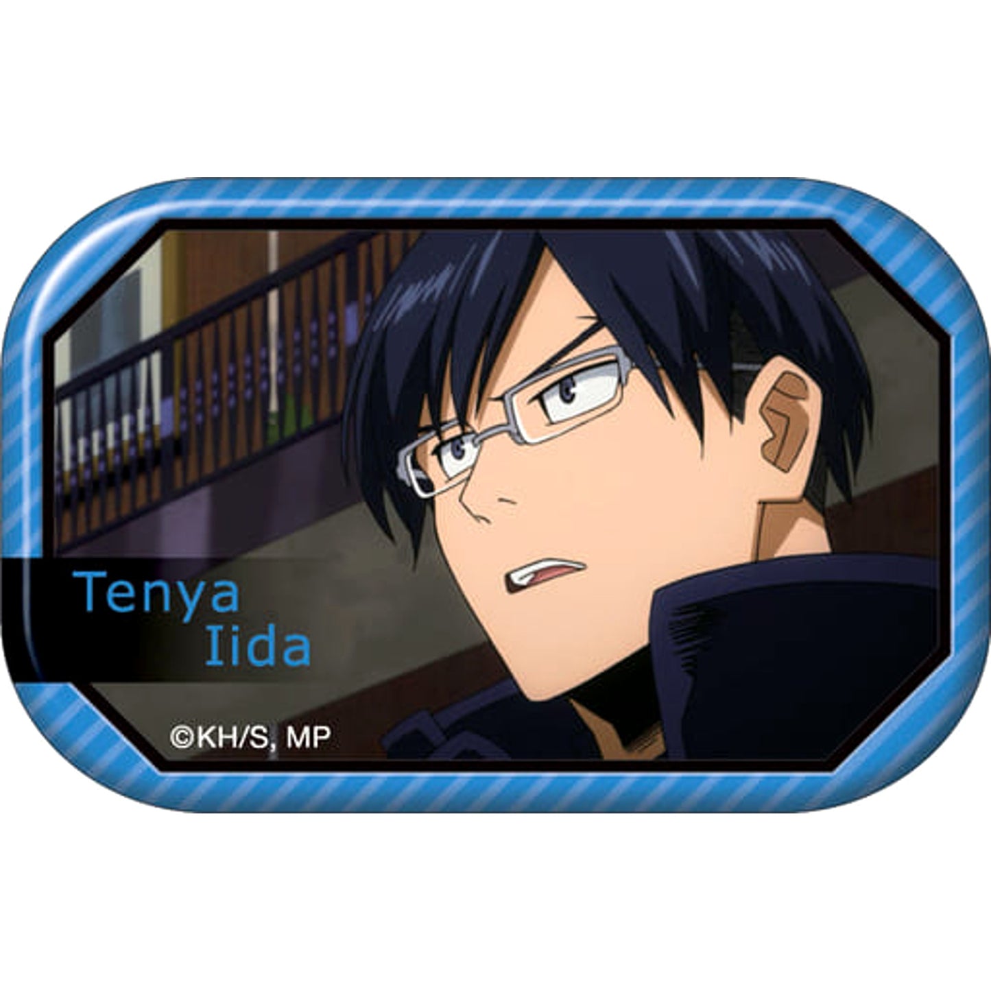 My Hero Academia Tenya Iida Character Badge Collection Scene Buttons [USED]