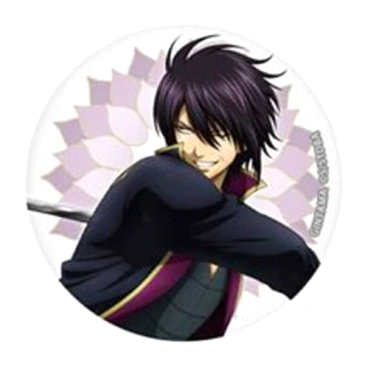 Gintama Shinsuke Takasugi Can Badge Collection Buttons [USED]