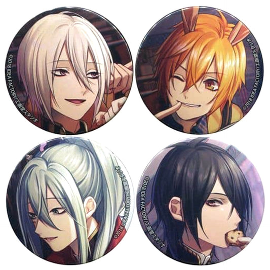 Snow & Others Shiro to Kuro no Alice: Twilight Line Set of 4 Button animate Limited PS Vita Software Bundled Bonus [USED]