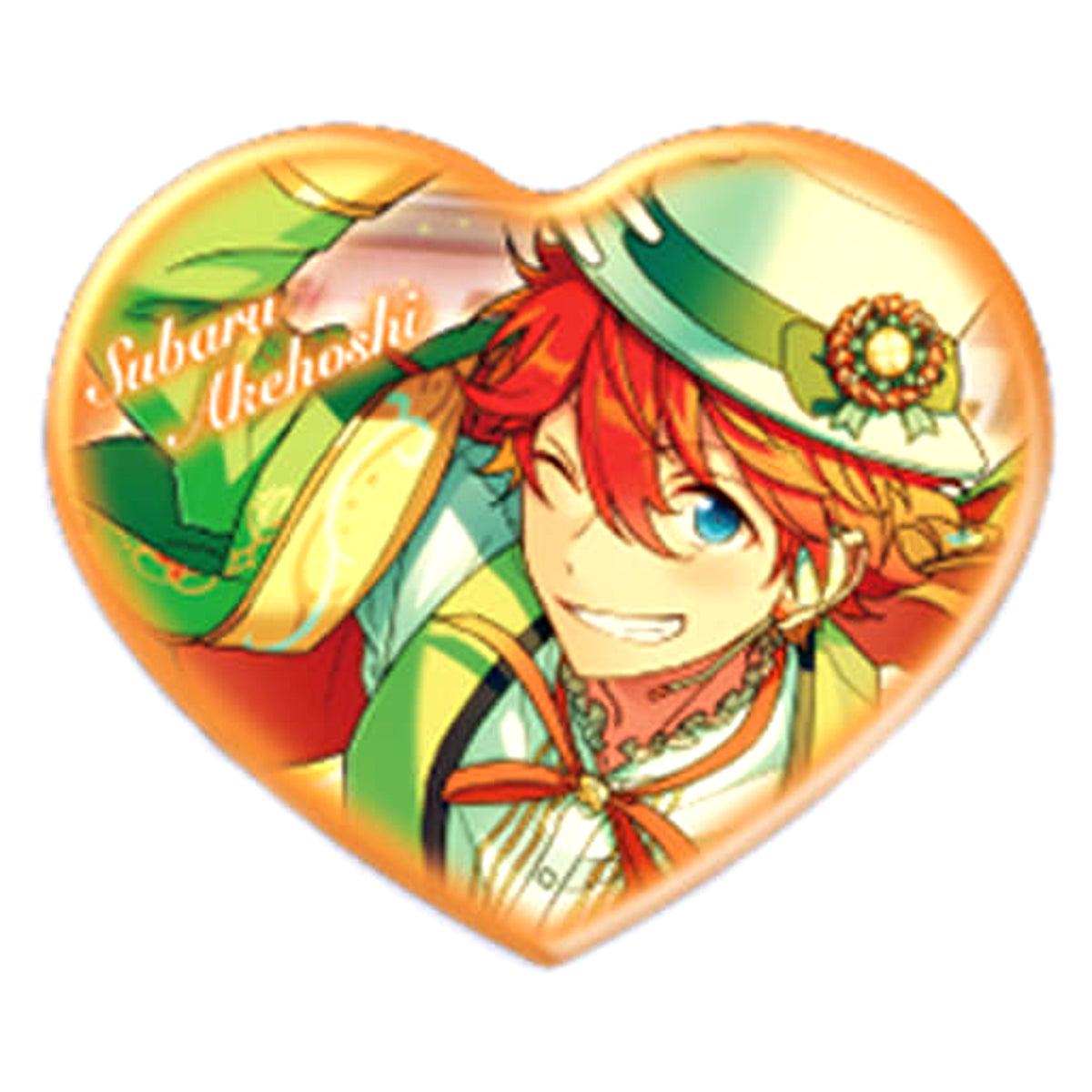 Ensemble Stars! Subaru Akehoshi Heart Can Badge Vol.1 Buttons [USED]