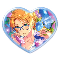Ensemble Stars! Makoto Yuuki Heart Can Badge Vol.1 Buttons [USED]