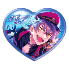Ensemble Stars! Koga Ogami Heart Can Badge Vol.1 Buttons [USED]
