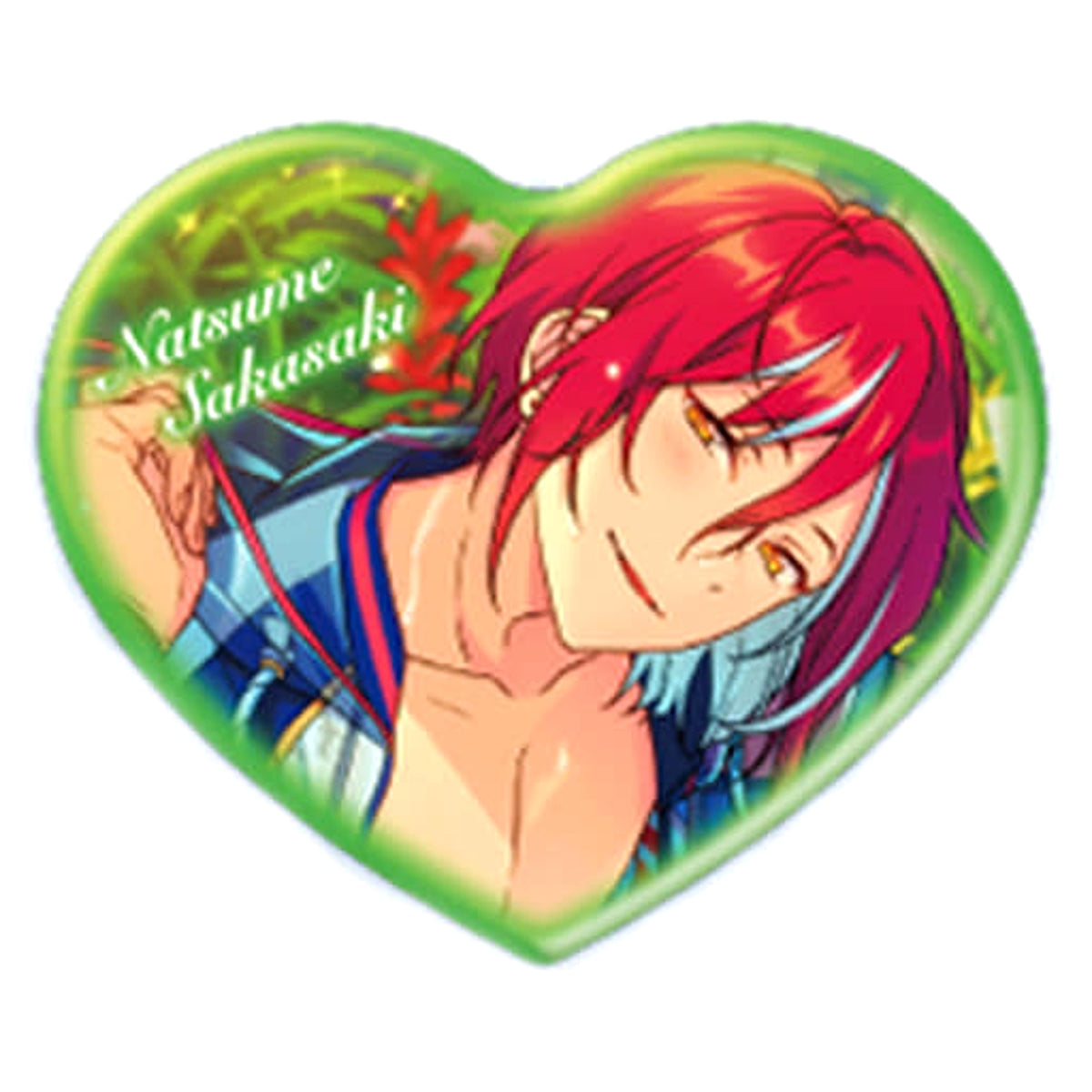 Ensemble Stars! Natsume Sakasaki Heart Can Badge Vol.2 Buttons [USED]