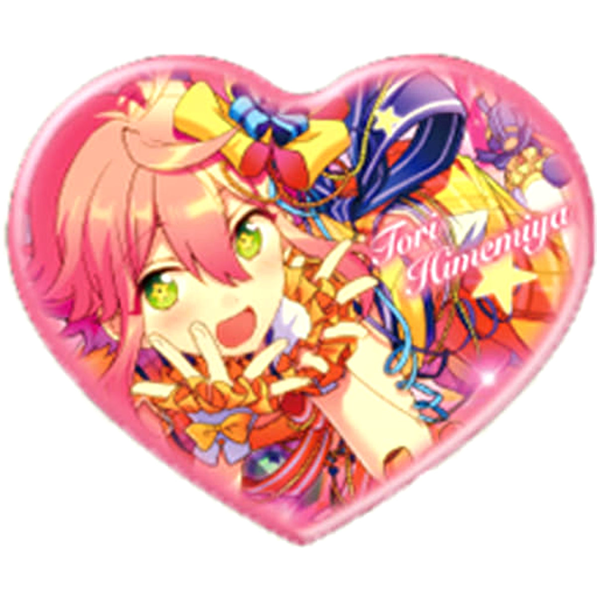 Ensemble Stars! Touri Himemiya Heart Can Badge Vol.3 Buttons [USED]