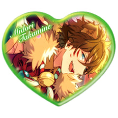 Ensemble Stars! Midori Takamine Heart Can Badge Vol.4 Buttons [USED]