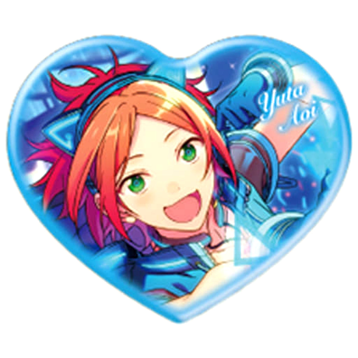 Ensemble Stars! Yuta Aoi Heart Can Badge Vol.4 Buttons [USED]