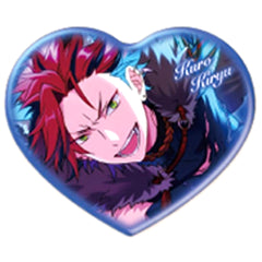 Ensemble Stars! Kuro Kiryu Heart Can Badge Vol.5 Buttons [USED]