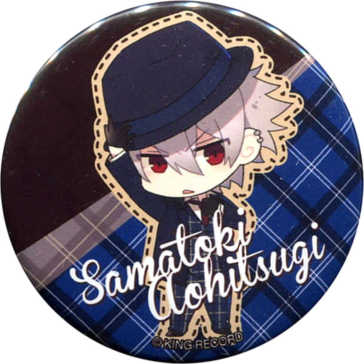 Hypnosis Mic: Division Rap Battle Samatoki Aohitsugi Trading Can Badge Ver.2 Repezen Shibuya Marui Limited Buttons [USED]