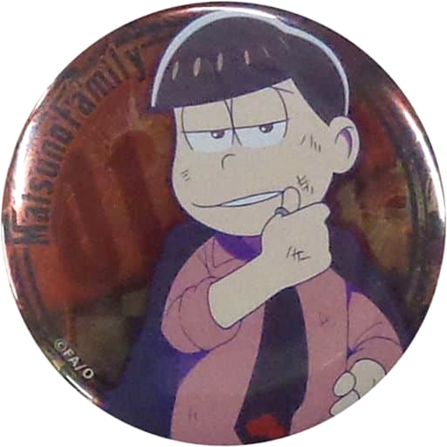 Mr. Osomatsu Osomatsu Matsuno Family Trading Can Badge Vol.3 animate Girls Festival 2018 Limited Buttons [USED]