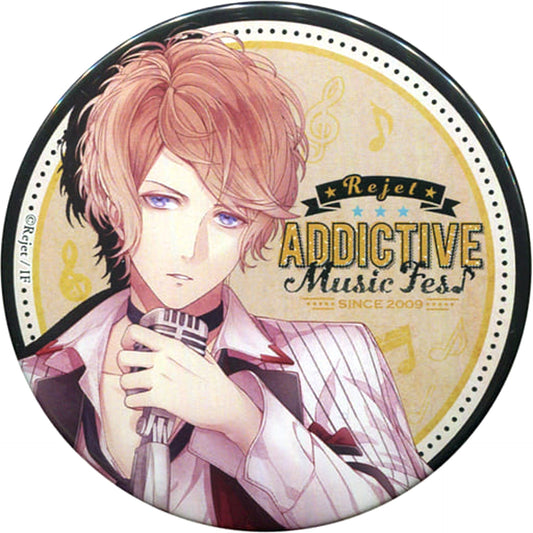Diabolik Lovers Shu Sakamaki Normal Big Can Badge AGF 2018 Rejet Addictive Music Fes Limited Buttons [USED]