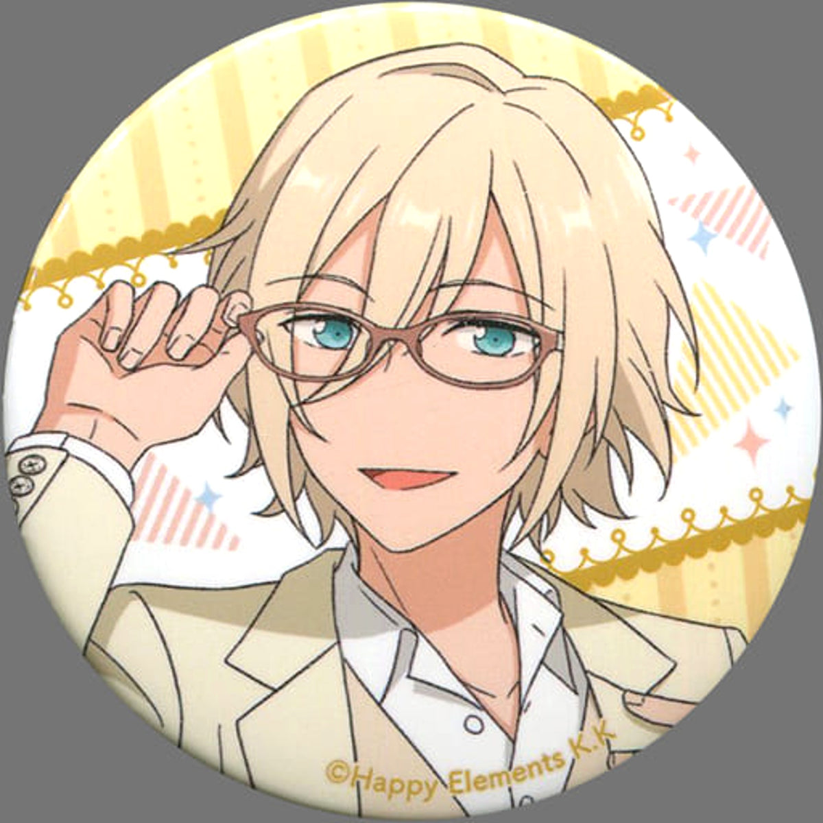 Ensemble Stars! Eichi Tenshouin Can Badge animate Girls Festival 2018 Limited Buttons [USED]