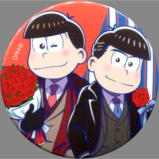 Mr. Osomatsu Osomatsu Karamatsu Pair Can Badge Collection Pronto 3rd Edition Limited Buttons [USED]