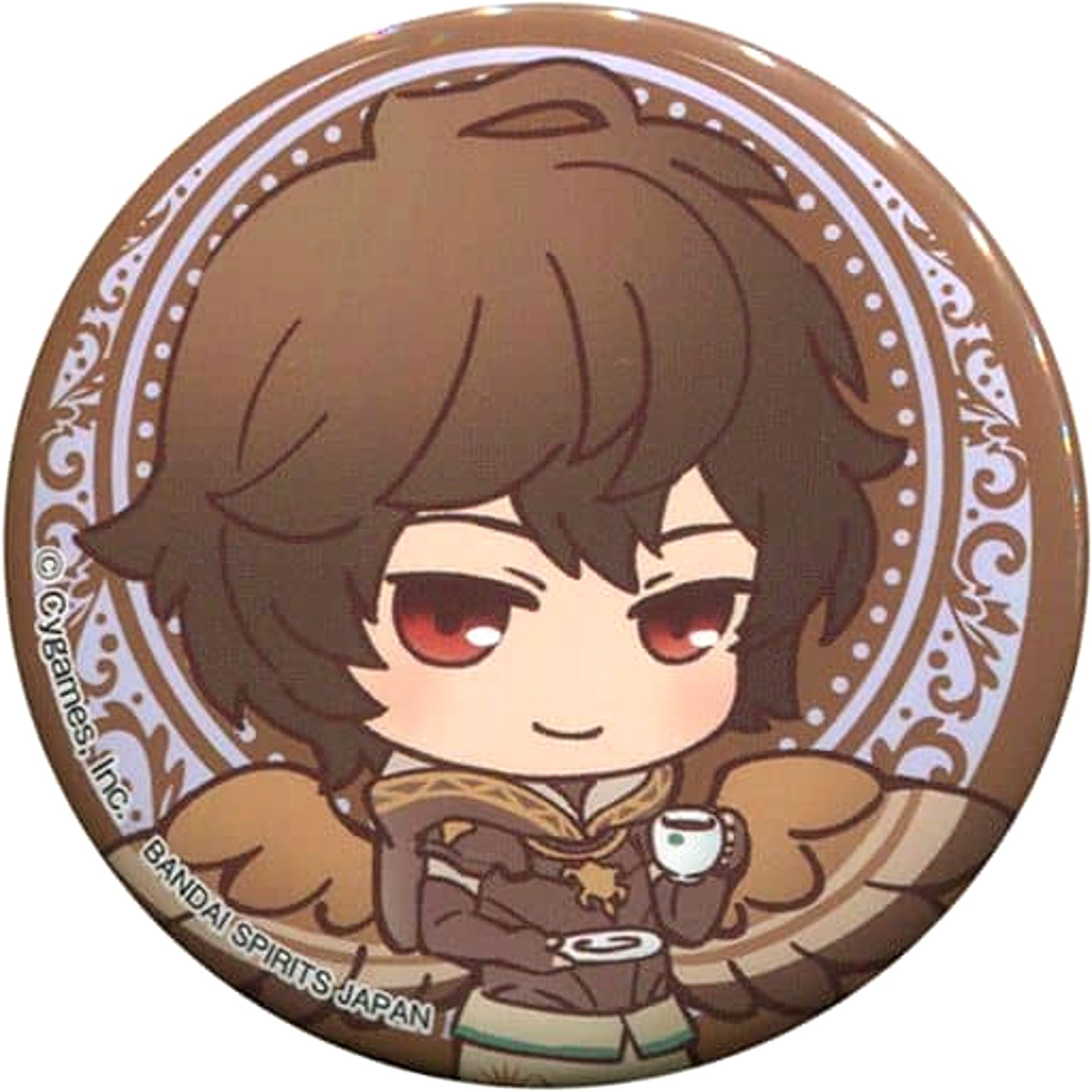 Granblue Fantasy Sandalphon Can Badge Enterbell at PRONTO Exclusive Bonus for Early Reservation Buttons [USED]