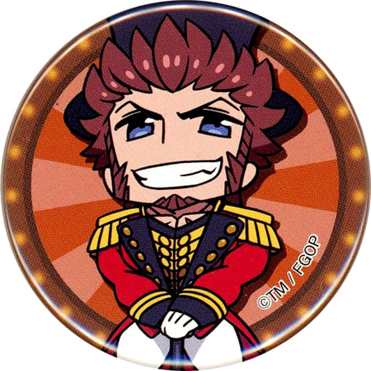 Fate/Grand Order Archer Napoleon CHANxCO Newly Drawn SD Trading Can Badge FGO Winter Festival 2018-2019 Traveling Great Circus! [USED]