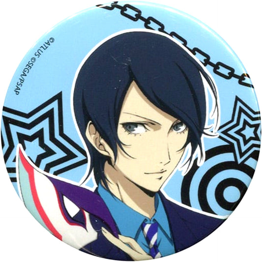 Yusuke Kitagawa Persona 5 Trading Button the Animation Masquerade Party [USED]