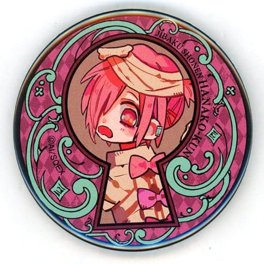 Toilet Bound Hanako kun Sousuke Mitsuba Trading Can Badge Ghost Hotel's Cafe Limited Buttons [USED]