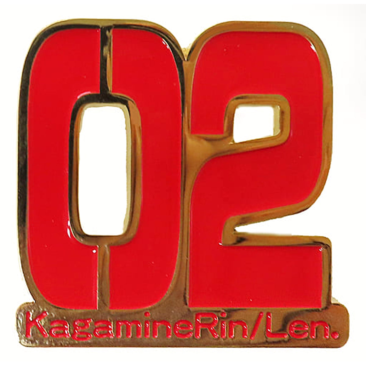 VOCALOID Rin Kagamine Len Kagamine 02 Lapel Pin Hatsune Miku Symphony Miku Symphony 2018-2019 Limited Buttons [USED]