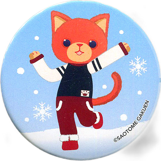 Otoya Ittoki Rosso Uta no Prince Sama Prince Cat WINTER HOLIDAY Trading Tin Badge Happy Snow Ver. Lapel Pin [USED]