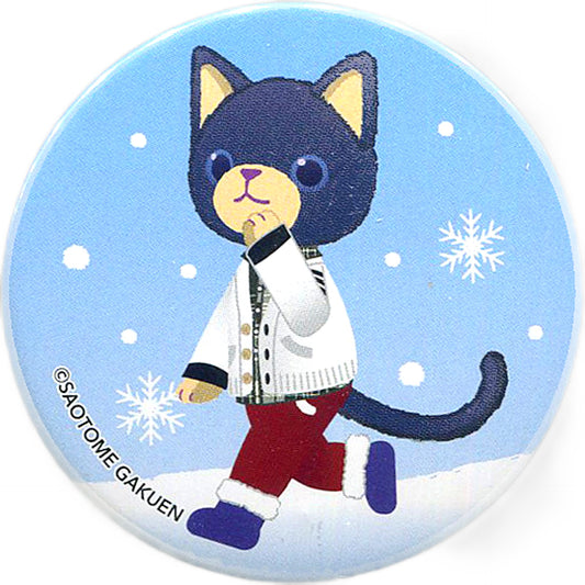 Iris Tokiya Ichinose Uta no Prince Sama Prince Cat WINTER HOLIDAY Trading Tin Badge Happy Snow Ver. Can Badge Can Badge [USED]