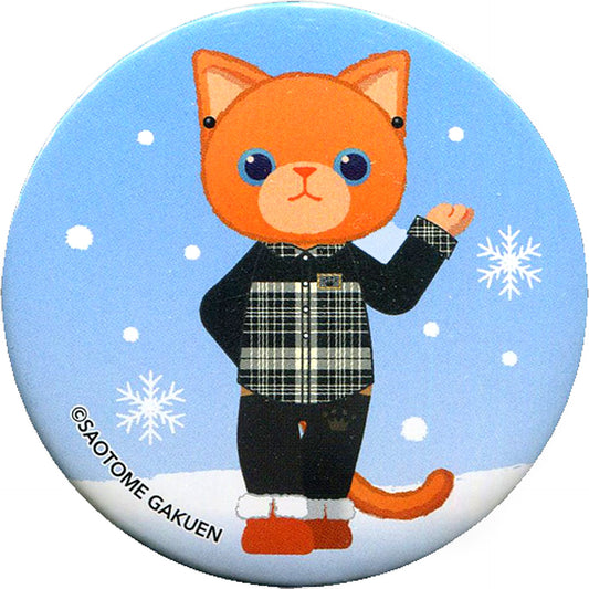 Ren Jinguji Arantxa Uta no Prince Sama Prince Cat WINTER HOLIDAY Trading Tin Badge Happy Snow Ver. Lapel Pin [USED]