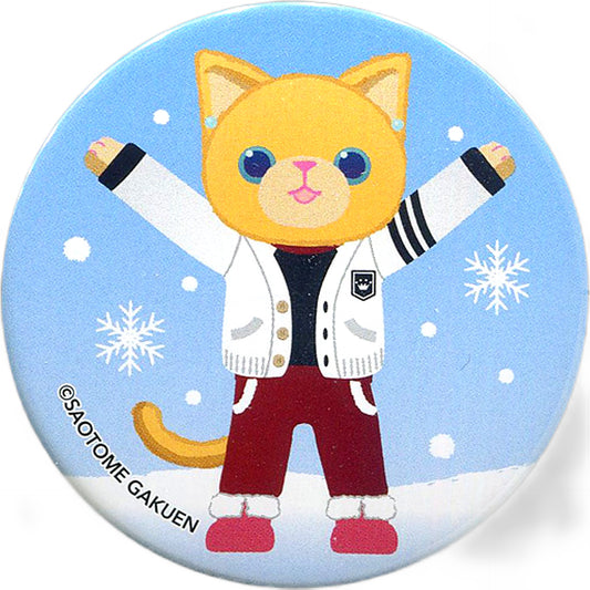 Sho Kurusu Rosie Uta no Prince Sama Prince Cat WINTER HOLIDAY Trading Tin Badge Happy Snow Ver. Lapel Pin [USED]