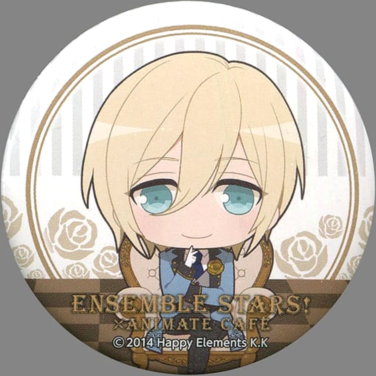 Eichi Tenshouin Ensemble Stars! X animatecafe Random Button Blood Banquet Ver.C Group [USED]