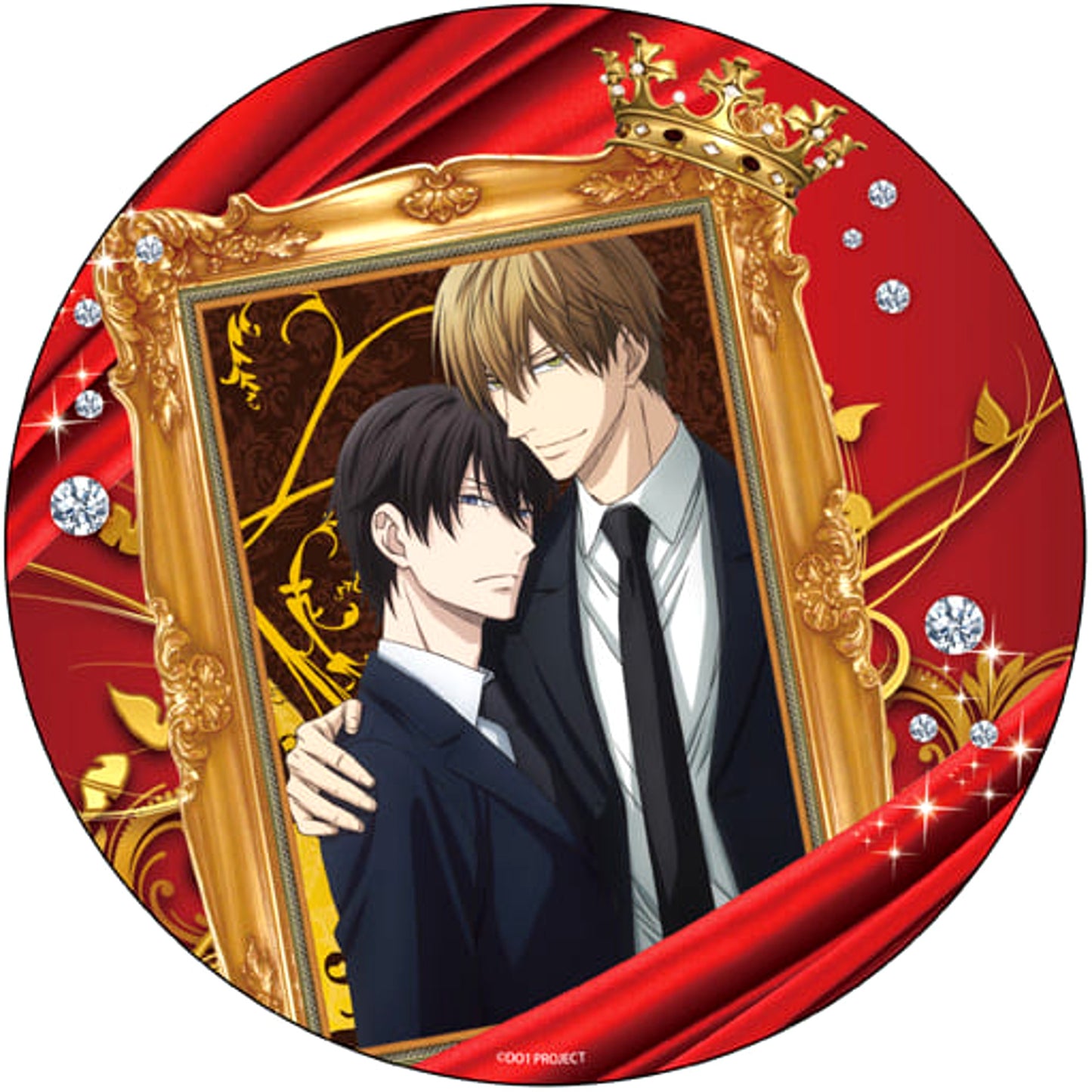 Junta & Takato Suit B. Dakaichi I'm Being Harassed by the Sexiest Man of the Year Big Button [USED]