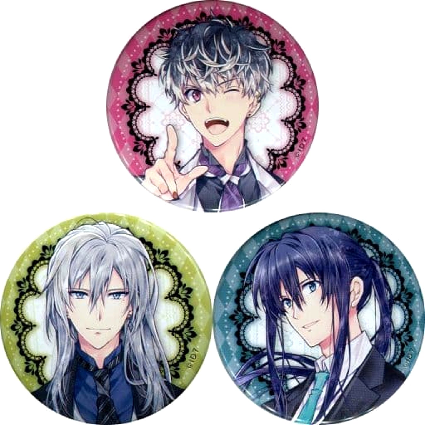 Momo & Others IDOLiSH7 Re: Member 3 Types Set Button Comics Vol.1 Special Edition Bundled Bonus [USED]