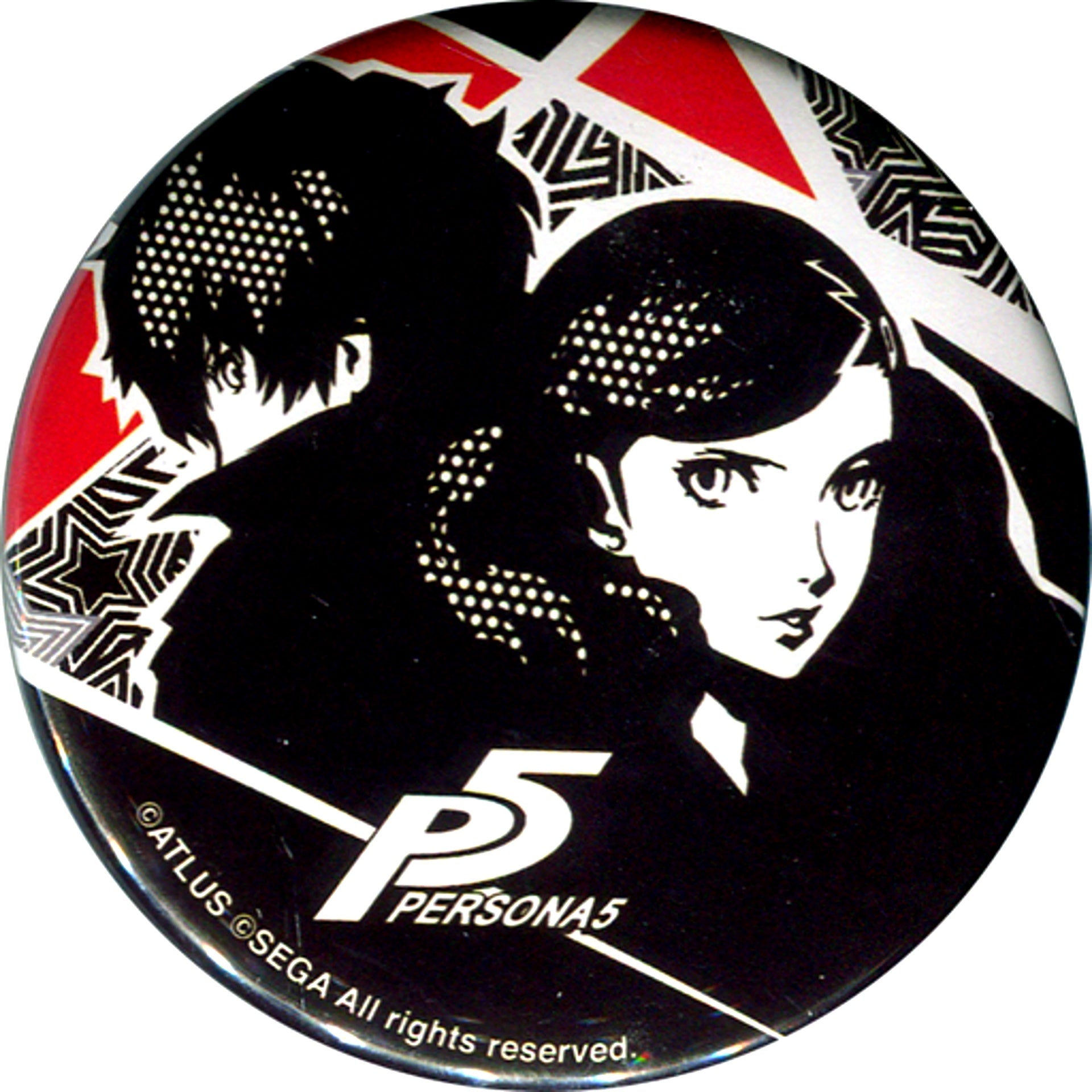 Ann Takamaki Persona 5 Trading Button Coop Ver. [USED]