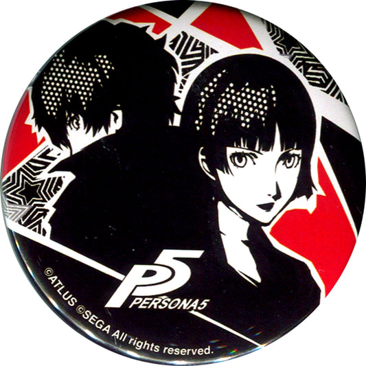 Makoto Niijima Persona 5 Trading Button Coop Ver. [USED]
