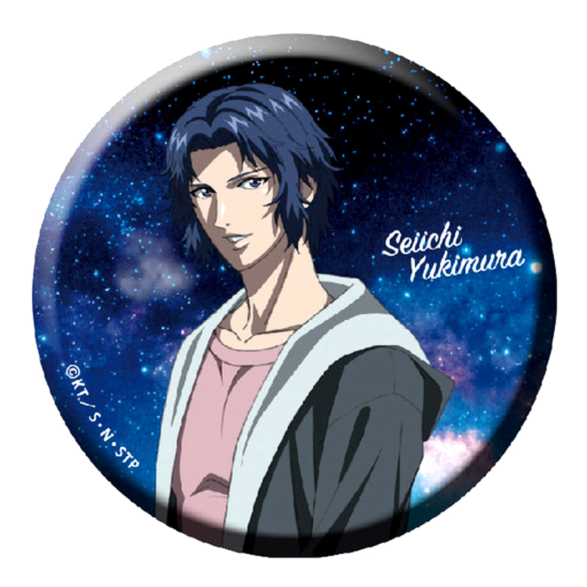 Seiichi Yukimura Glitter The New Prince of Tennis Button Collection A [USED]